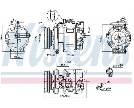 Compressor, air conditioning, Image 5