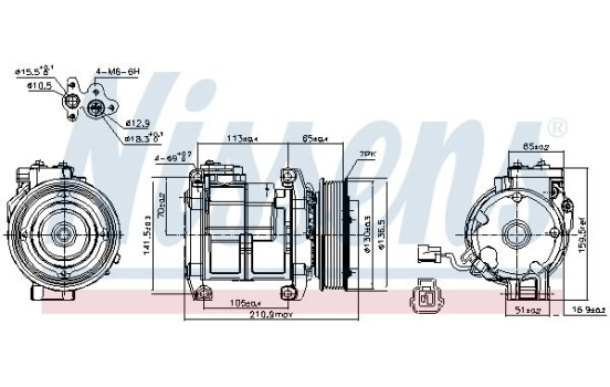 Compressor, air conditioning, Image 5