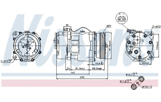 Compressor, air conditioning, Image 6