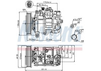 Compressor, air conditioning