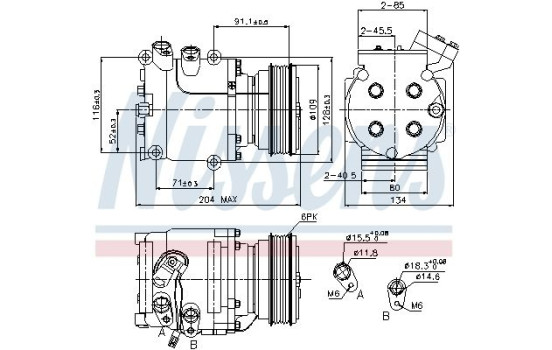 Compressor, air conditioning, Image 5