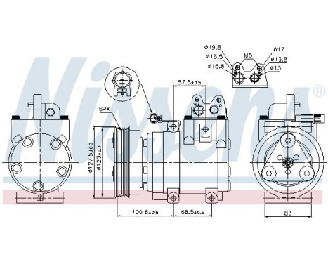 Compressor, air conditioning, Image 9