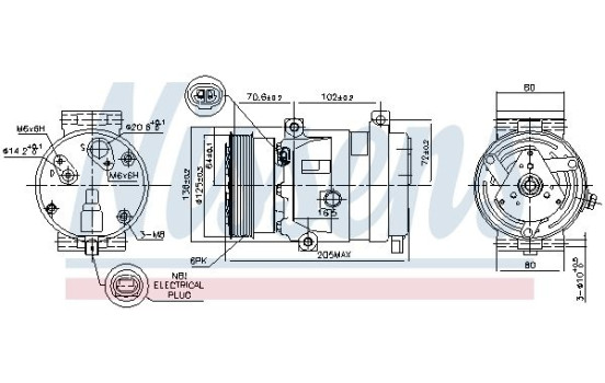 Compressor, air conditioning, Image 5