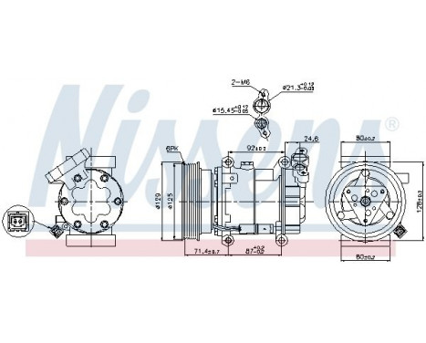 Compressor, air conditioning, Image 5