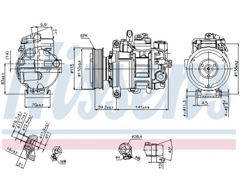 Compressor, air conditioning, Image 5