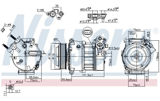 Compressor, air conditioning