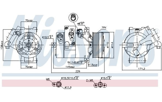 Compressor, air conditioning
