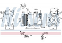 Compressor, air conditioning