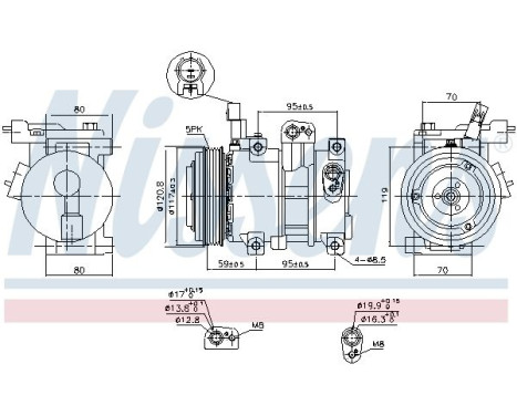 Compressor, air conditioning