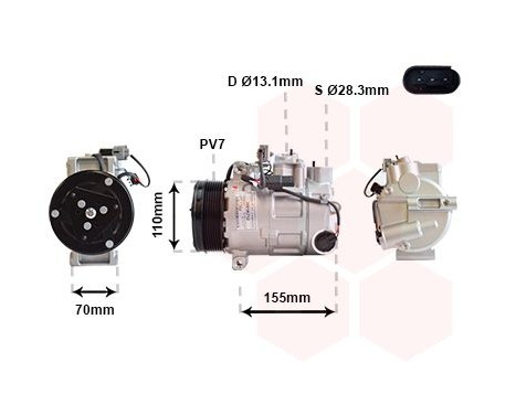 Compressor, air conditioning