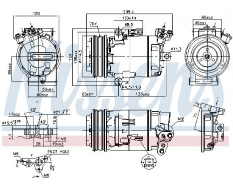 Compressor, air conditioning, Image 5