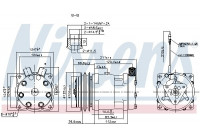 Compressor, air conditioning