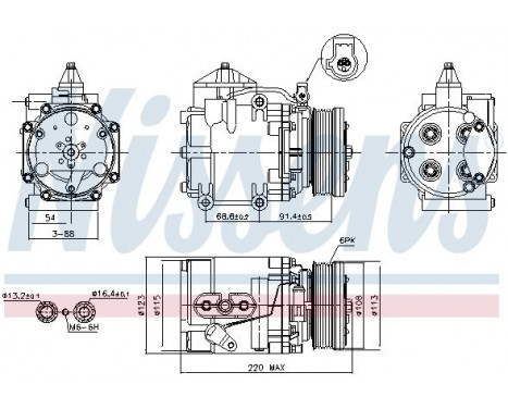 Compressor, air conditioning, Image 5