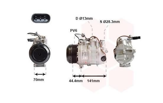 Compressor, air conditioning