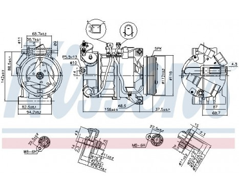 Compressor, air conditioning