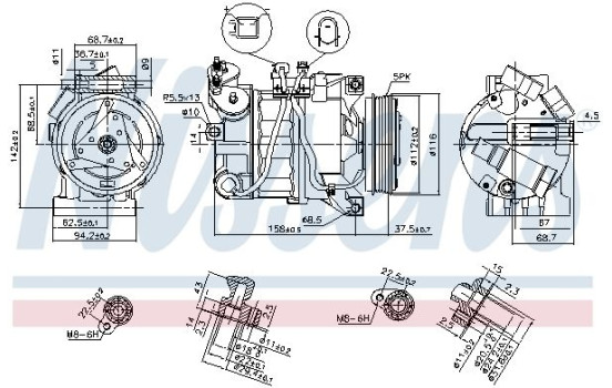 Compressor, air conditioning