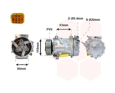Compressor, air conditioning