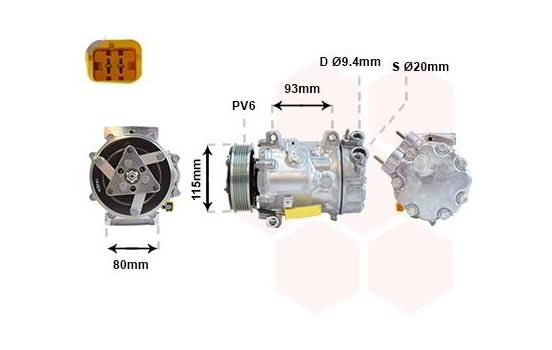 Compressor, air conditioning