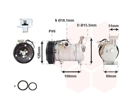 Compressor, air conditioning