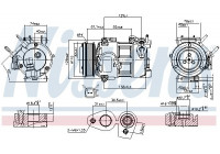 Compressor, air conditioning