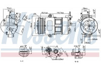 Compressor, air conditioning