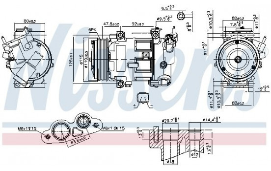 Compressor, air conditioning