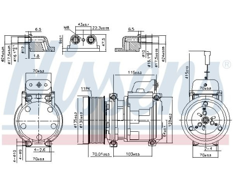 Compressor, air conditioning