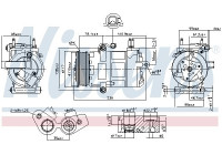 Compressor, air conditioning