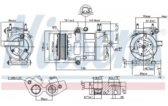 Compressor, air conditioning