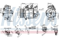 Compressor, air conditioning