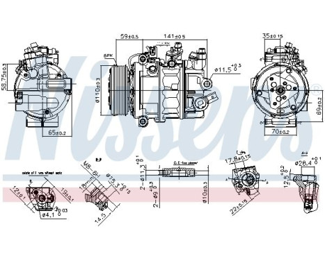 Compressor, air conditioning