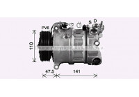 Compressor, air conditioning