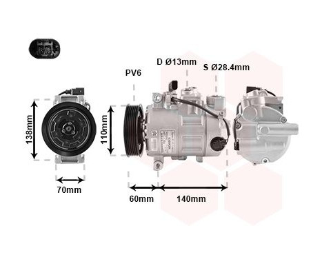 Compressor, air conditioning, Image 2