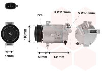 Compressor, air conditioning