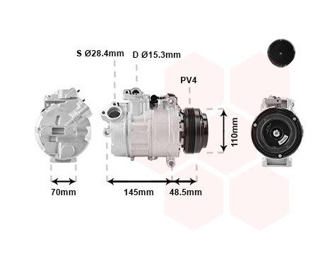 Compressor, air conditioning