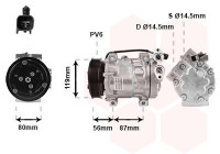 Compressor, air conditioning