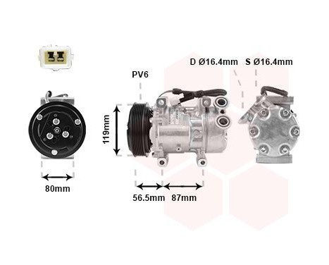 Compressor, air conditioning
