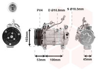 Compressor, air conditioning