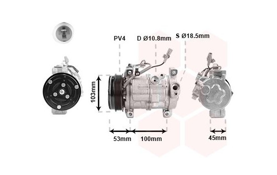 Compressor, air conditioning