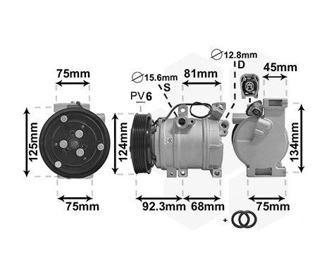 Compressor, air conditioning