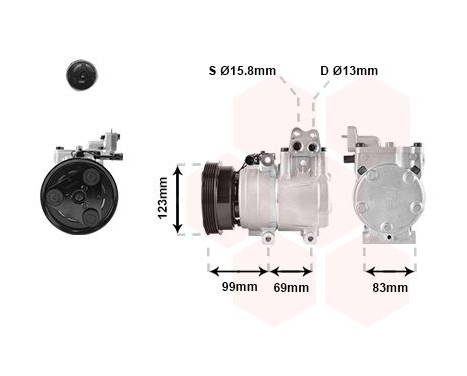 Compressor, air conditioning