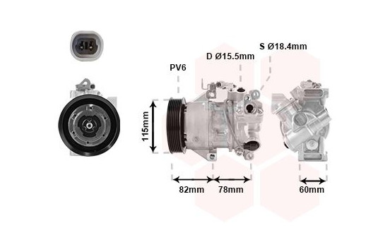 Compressor, air conditioning