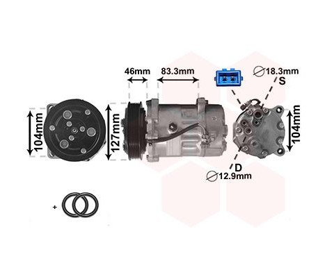 Compressor, air conditioning