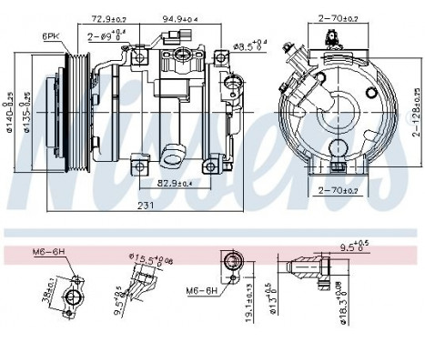 Compressor, air conditioning