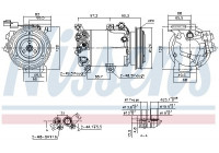 Compressor, air conditioning