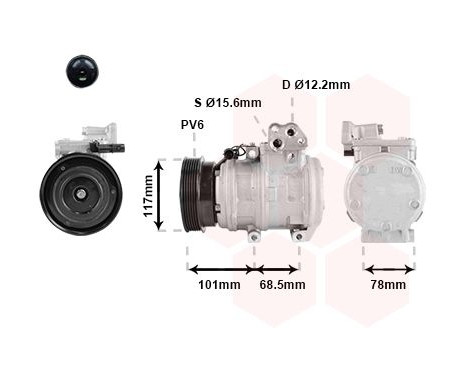 Compressor, air conditioning