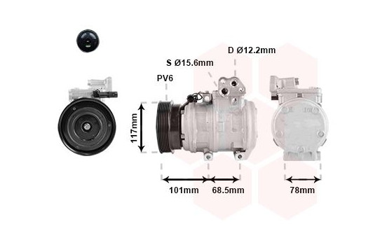Compressor, air conditioning