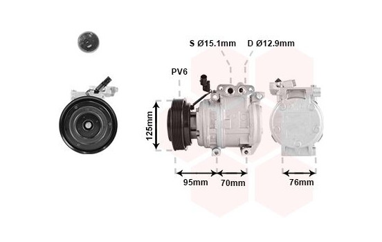 Compressor, air conditioning