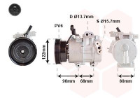 Compressor, air conditioning