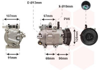 Compressor, air conditioning